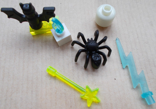 Lego pipistrello ragno - pipistrello, testa