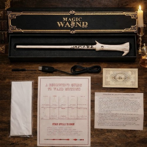 Magic wand that shoots fire - magic,