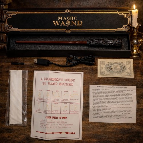 Magic wand that shoots - magic, fire